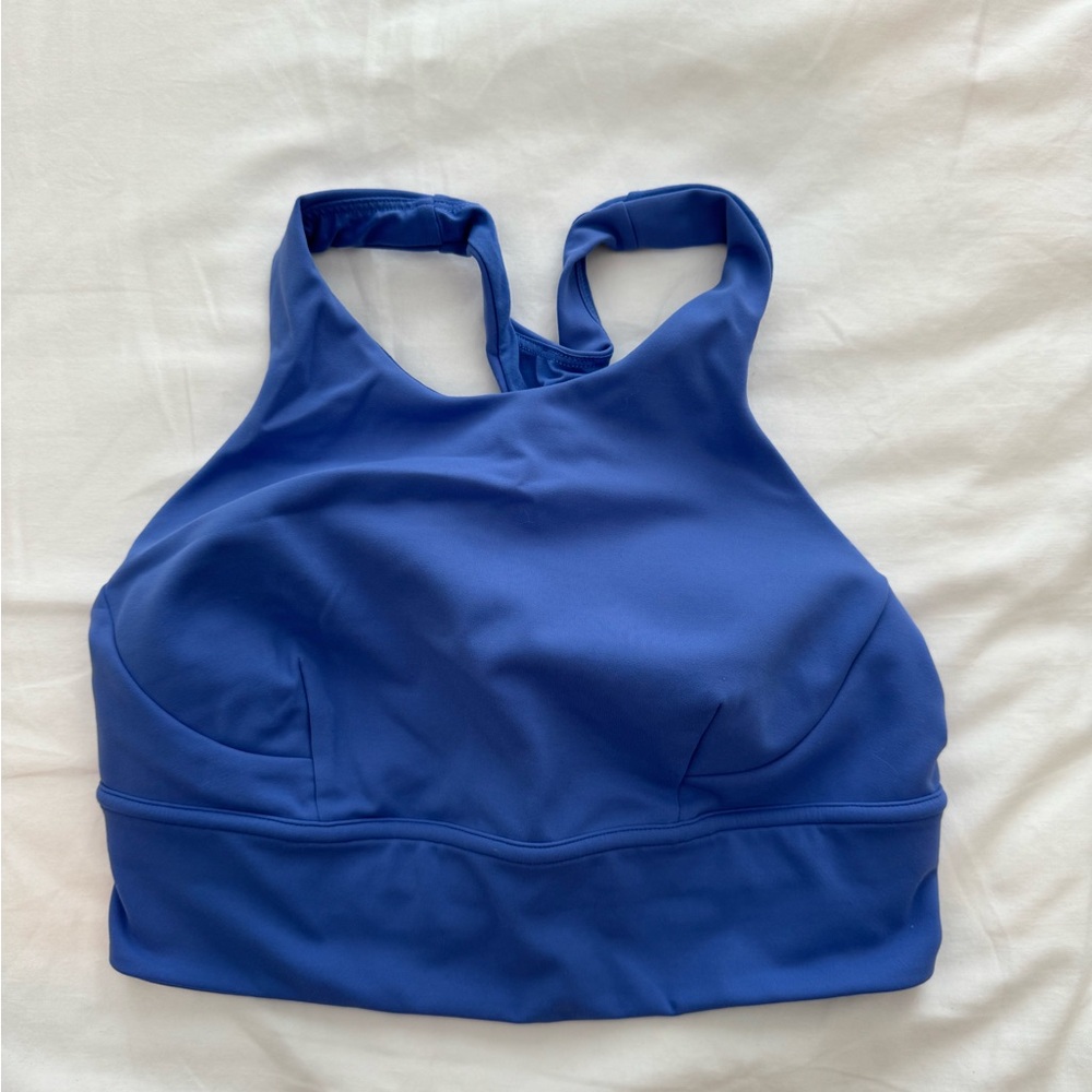 LULULEMON LONG BRA SIZE 6 SKY BLUE